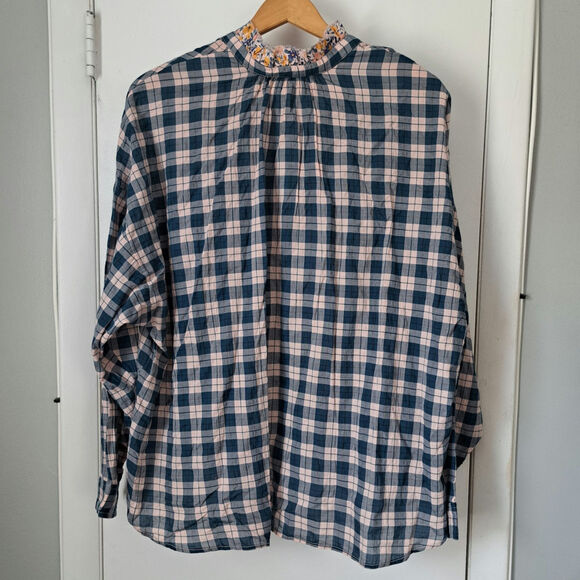 Pilcro Anthropologie Plus The Tavi Long Sleeve Button Shirt - Picture 2 of 10